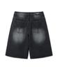 OHY Wide Bermuda Denim Shorts - Black