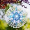 360 Degree Rotating 10 Inch Hanging Wind Spinner Outdoor Wind Chime for Balcony Lawn Garden Decor Spring Summer Art Decor Dynamic Effect