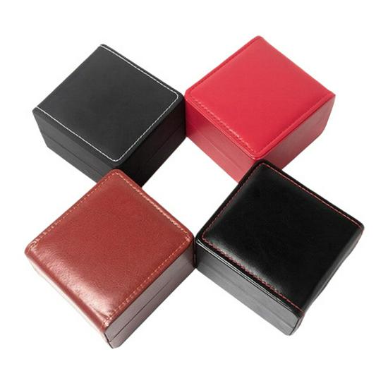 Round Corner PU Leather Watch & Jewelry Display Gift Box