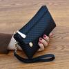 Women's Simple Clutch Bag Embossed Plaid Small Bag Grocery Shopping Coin Purse