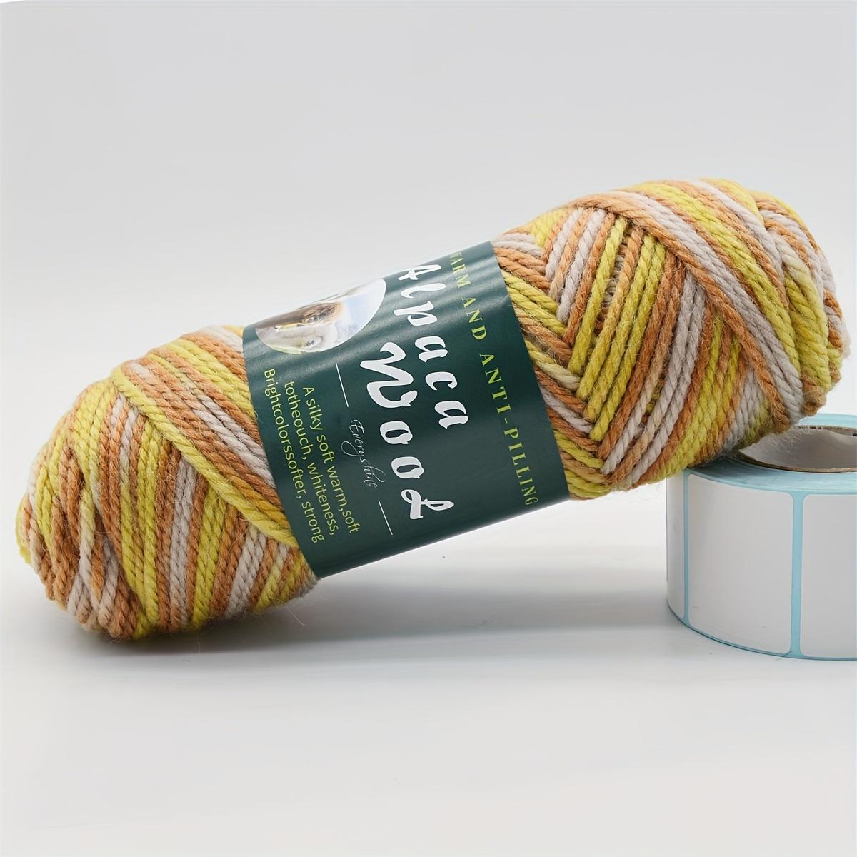 

Набір з 3 мотків пряжі з альпаки (По 100г кожен, 110м) М яка та Міцна Пряжа Середньої Товщини для В язання та В язання Гачком – Светри, Пледи, Шарфи Спиці/Гачки 3.5-4.5мм