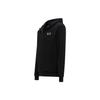 Emporio Armani EA7 FW23 Solid Color Hooded Jacket Casual Cardigan Sweatshirt Men jackets Black 6RPM03-PJ07Z-0200