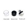 10 Gram Mushroom Head Loose Powder Empty Box Style Portable Pepper Loose Powder Box Divided Makeup Setting Powder Box Honey Powder Box with Puff
