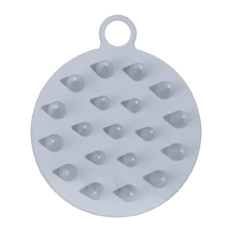 Wet and Dry Hair Washing Brush Shampoo Brush Bath Brush Silicone Scalp Massage Brush Body Scrubber for Man Woman