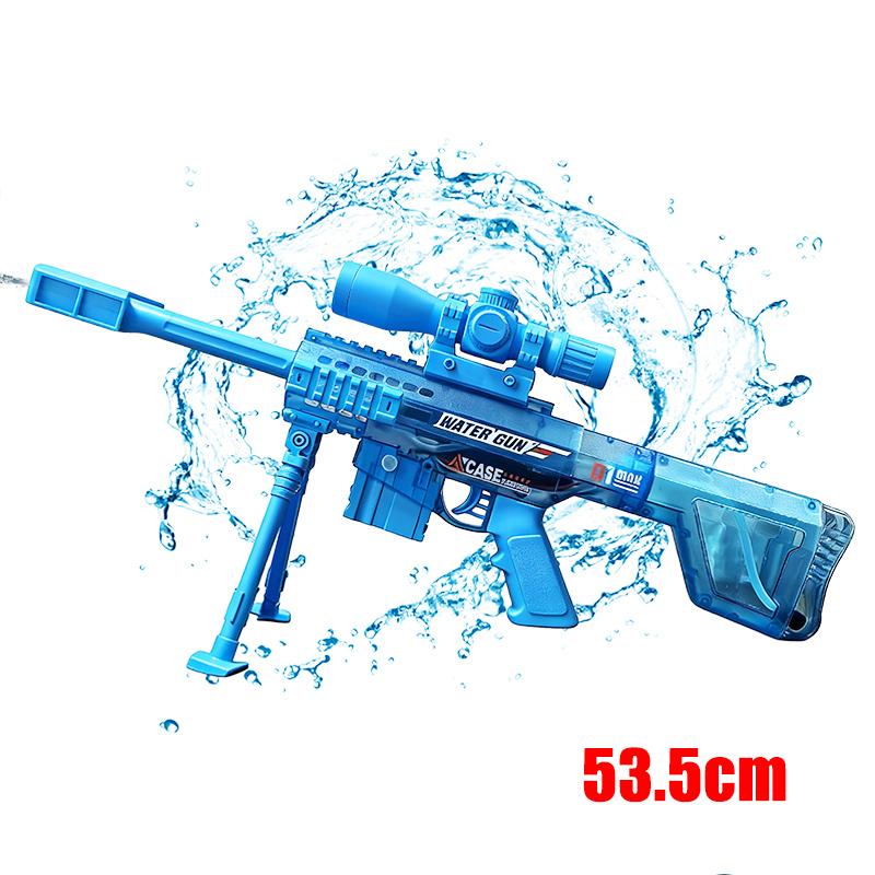 

Electric Water Gun Plaything Manual And Automatic Watergun With Lights And Sound Long Range Water Squirt Gun Beach Pool Outdoor Plaything