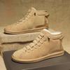 Comfortable Lace Up Male Winter Shoes Flat Men's Snow Boots New In Fashion Original Deals Warm Cold Proof Footwear Fleece Brands
