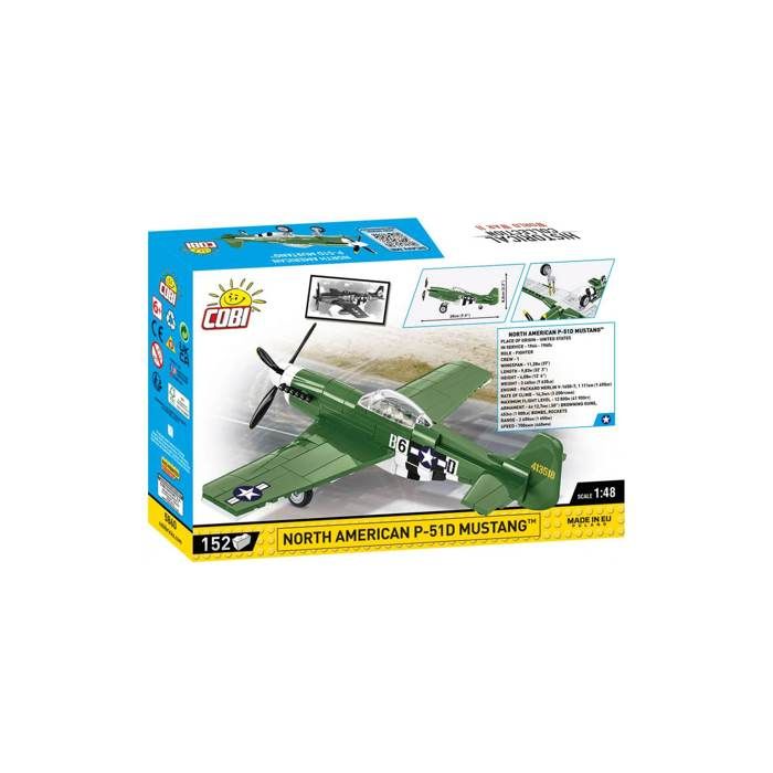 Maquette - cobi - 5860 - p-51d mustang - plastique - à monter soi-même - mixte