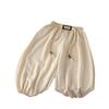 Children's Pants Summer New Korean Loose Fit for Boys and Girls Solid Color Casual Sports Pant Baby Kids Jogger Pants