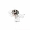 [F NODE] Simple Ribbon Pin Badge for Breast Cancer Awareness, Charity Awareness Ribbon, Environmental Protection, Transplant Medicine, Domestic