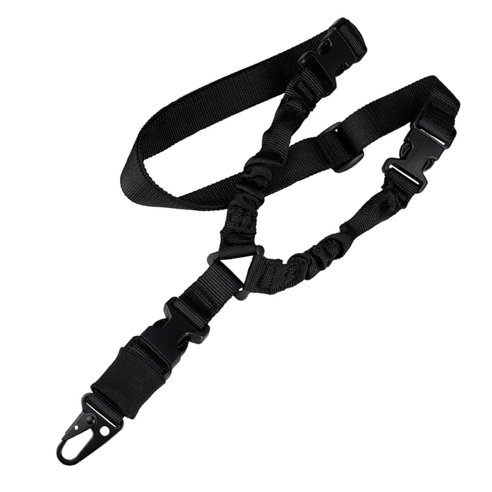 

Американский стиль одноточечный плечевой ремень нейлоновая стропа слинг с пряжками для занятий спортом на открытом воздухе черный чёрный