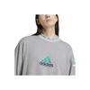 adidas Originals EQT Reflect Crew Neck Sweatshirt Medium Grey Heather Unisex JP0190