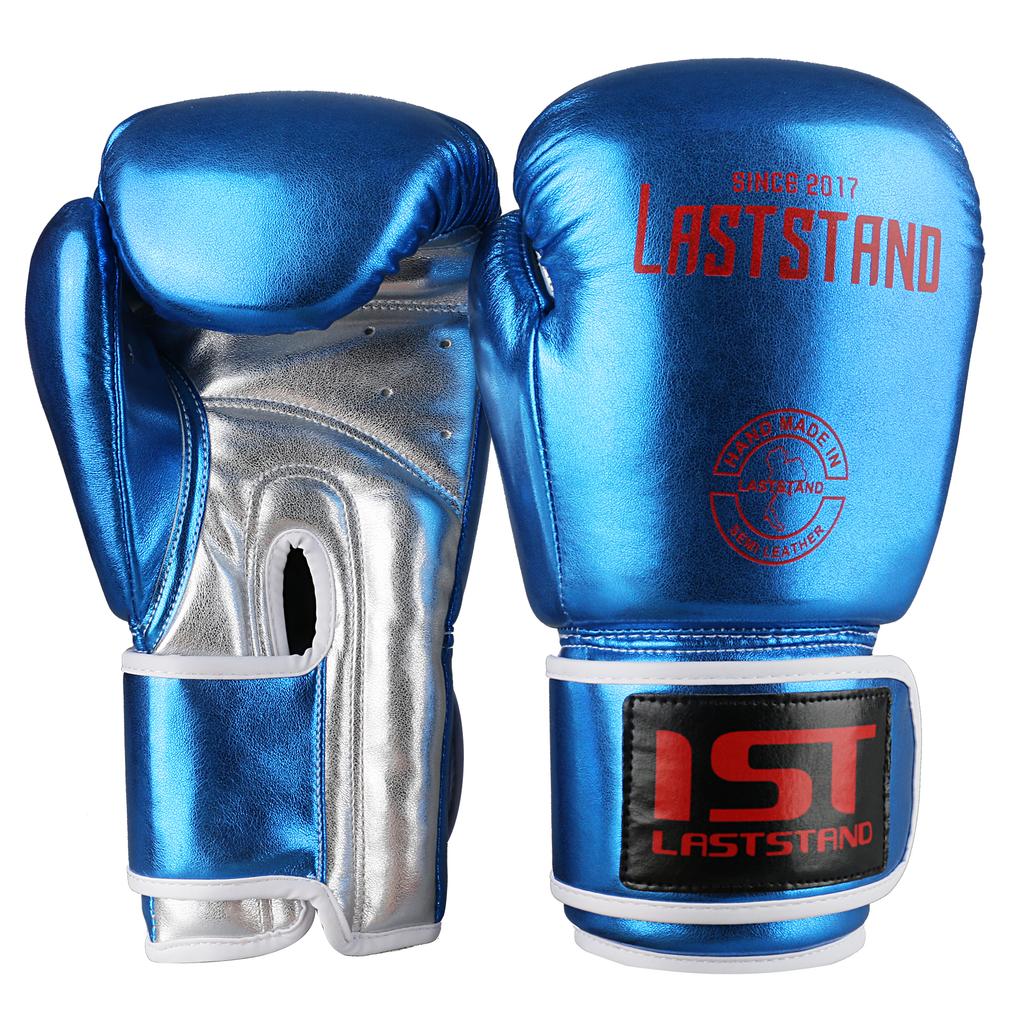 LASTSTAND 8-12 OZ Großhandel Muay Thai Mikrofaserleder Boxhandschuhe Erwachsene Frauen Männer MMA Fitnessstudio Training Boxhandschuhe Ausrüstung