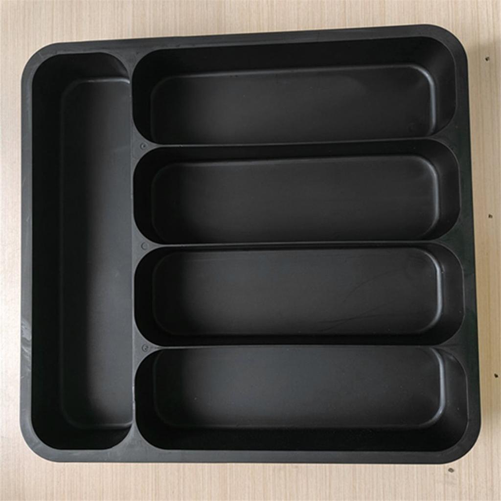Expandable Cutlery Drawer Organizer Adjustable Utensil Tray 6 Compartment Flatware Storage Divider Kitchen Organization