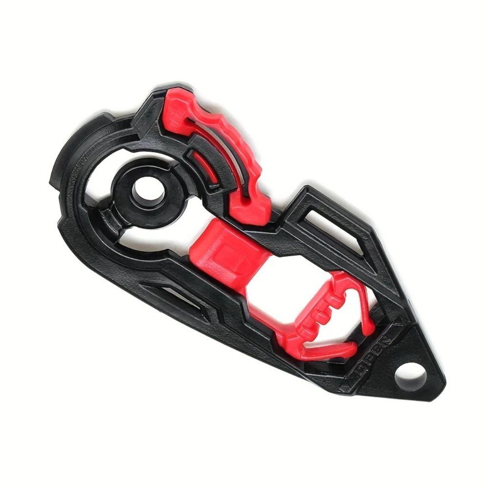 PC Capacete Shield Lock 1 Pair Gear Base Plates Helmet Visor Base Lock for K1 K3SV K5 Outdoors