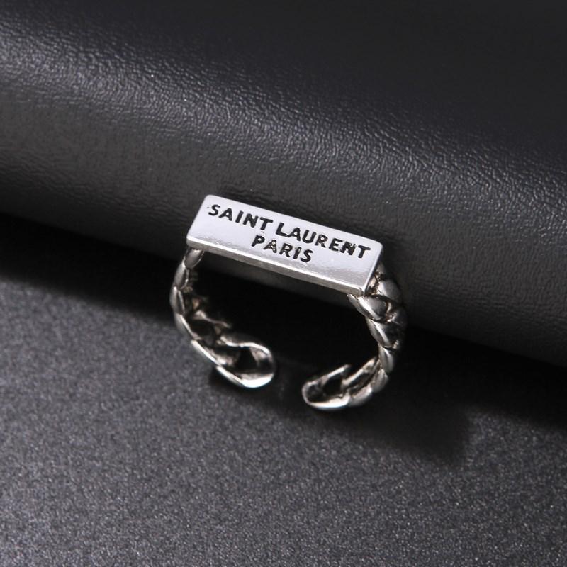 Vintage Silver Big East Gate Cross Ring Female Croix Punk Trend Men'S And Women'S Open Index Finger Ring