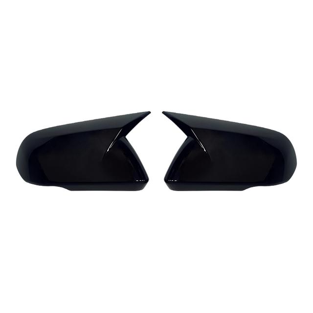 Für Ford Mustang 2015-2019 Auto Rückspiegel Seitenspiegel Abdeckung Flügelkappe Außentür Rückansicht Fall Trim Aufkleber Carbon Fiber