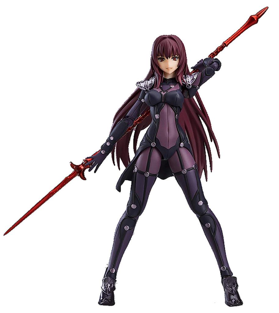 Figurină mobilă pictată la comandă Fate/Grand Lancer/Scathach, ABS și PVC la scară largă, figma