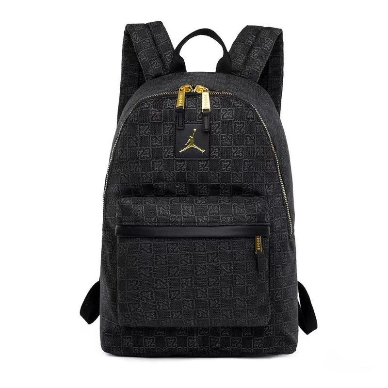 Fashion checkerboard printed letter backpack sewing line school bag travel bag plaid men s and women s sports backpack