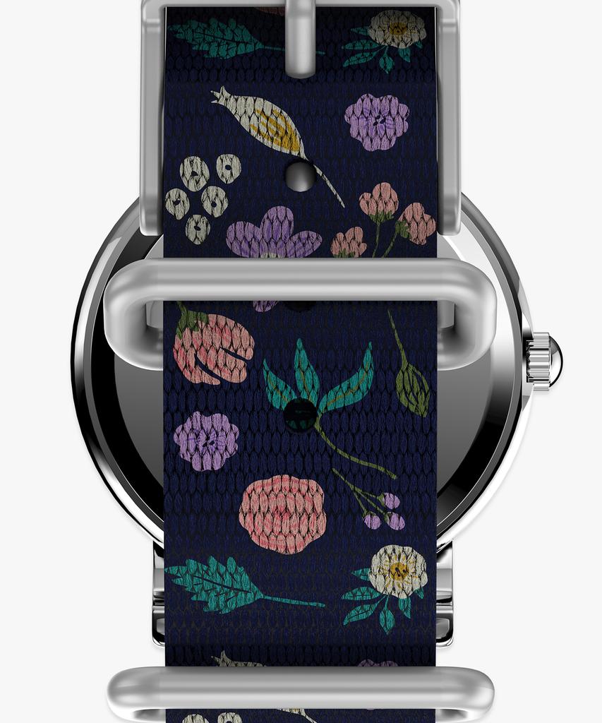 Taimaegseu X Peanuts Weekender Snoopy Floral Fabric Watch 31Mm