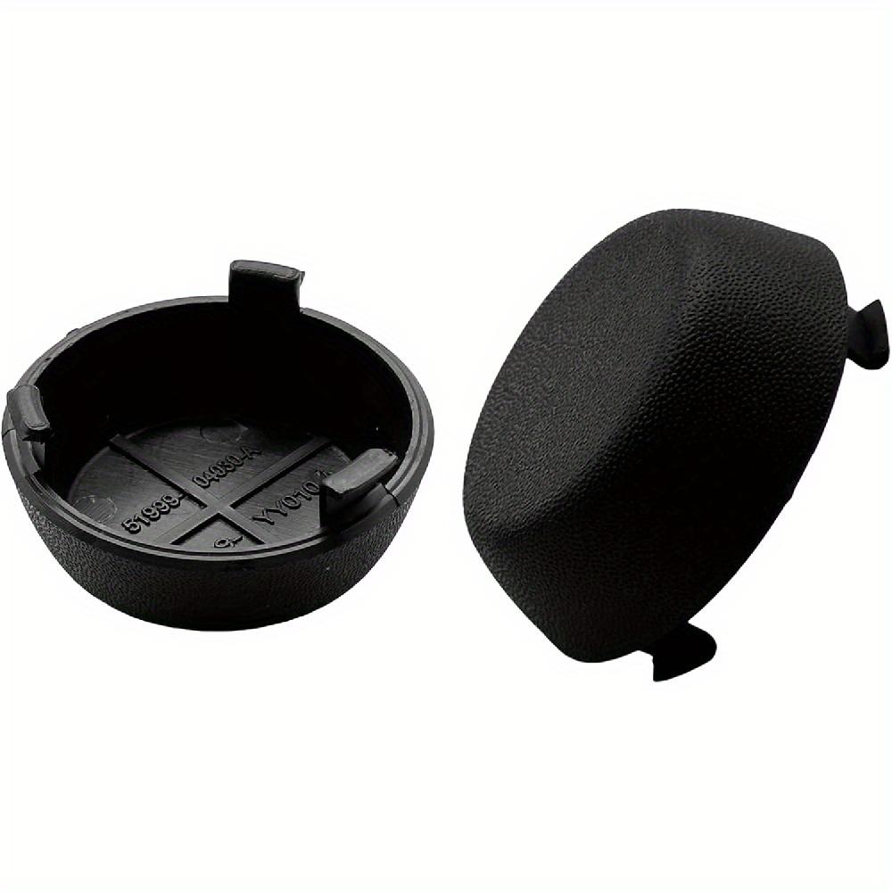 2 Pcs Rear Bumper Dome Cover Fit for 2005-2015 Tacoma Replace PT228-34000-BK