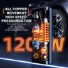 Portable Car Plug-in 12V 30L/min Electric Air Compressor Inflation Pump LCD Display Air Pump Tire Pressure Inflation for Car