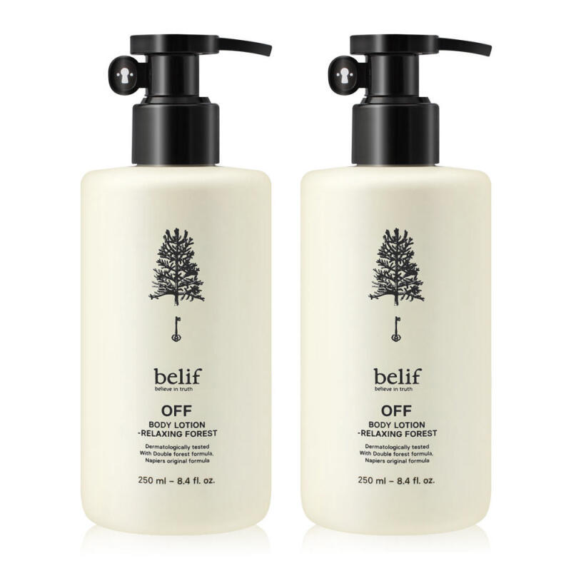 Belif Off Body Lotion Relaxing Forest 250mlx2