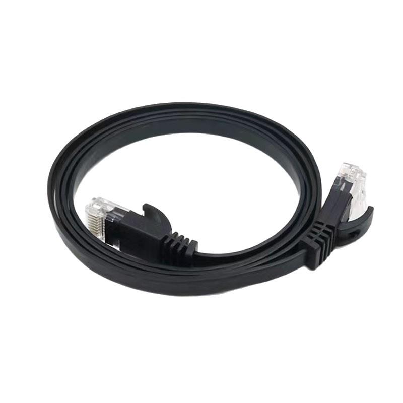 In Stock: 10m Cat 6 Gigabit Flat Network Cable for Broadband Routers