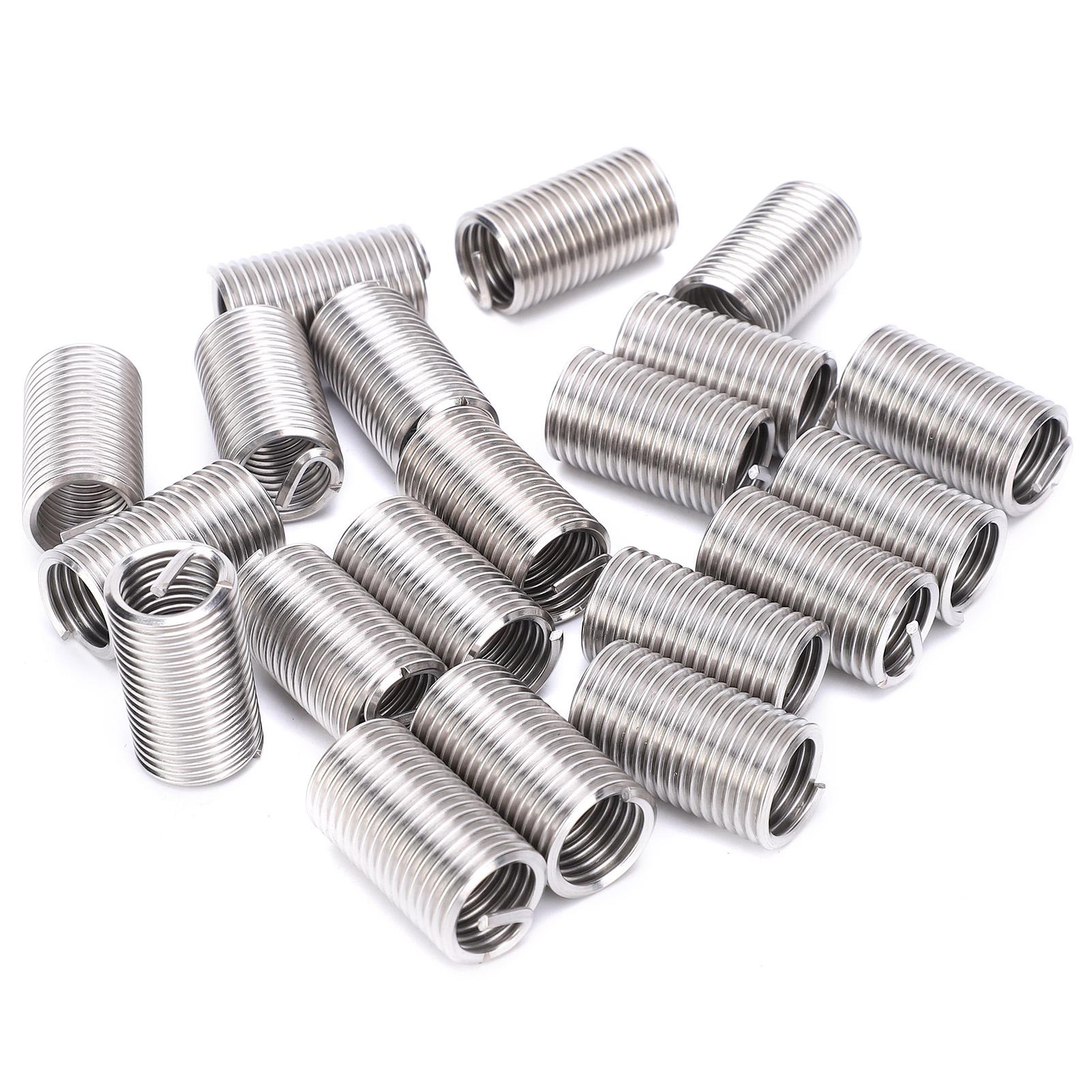 

20 шт. Різьбові вставки Гайка-перехідник з внутрішньою різьбою Інструмент для ремонту Кріплення з нержавіючої сталі M14x23D