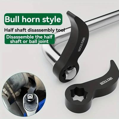 Hardness Assisted Cow Horn Semi Dismantling Tool Manufacturer Direct Sales Lever Cow Horn Semi Axle Dismantling Tool Accessories
