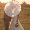 10-1pcs Oiled Paper Umbrella 60cm DIY White Umbrella Photography Props Decorative Chinese Parasol for Wedding Party Decor