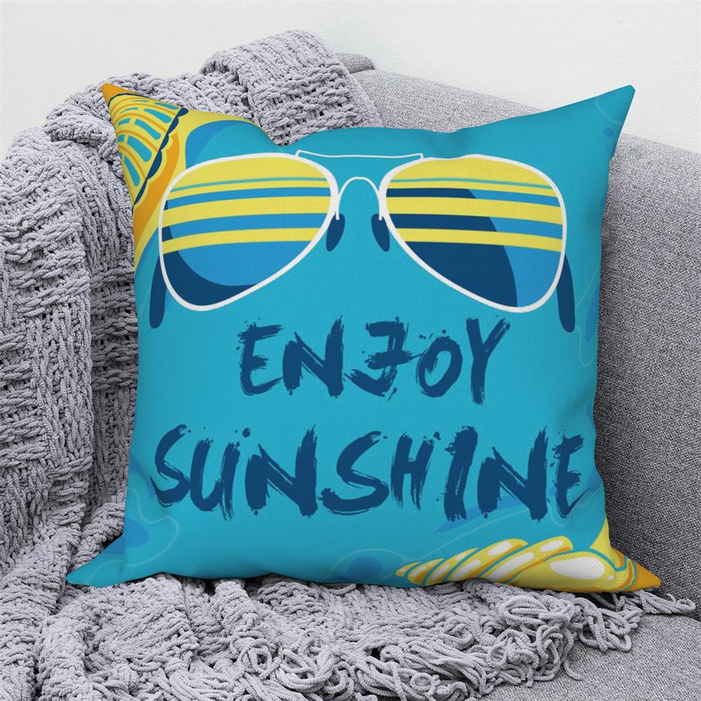 Home Sofa Office Cushion Pillowcase Wholesale  Summer Decoration