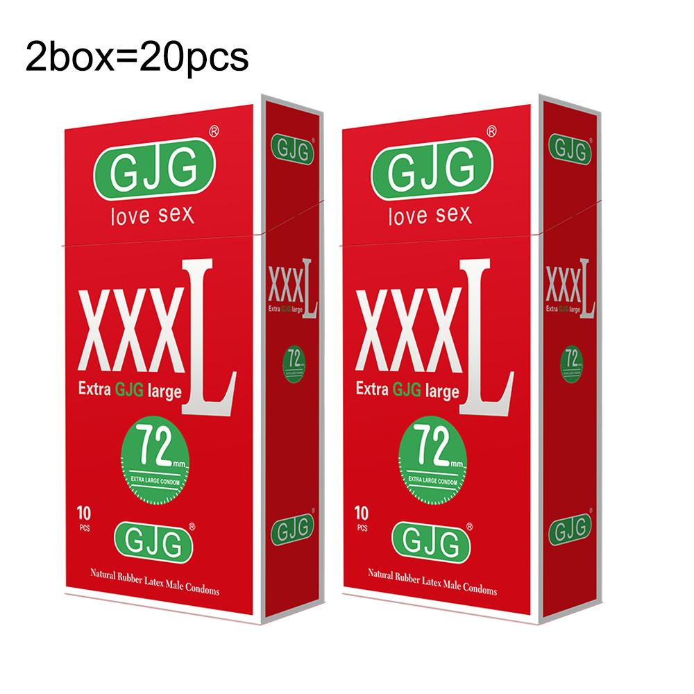 72 MM XXXL Große Kondome Erwachsene Sex Produkte für Mann Ultra-Dünn Penis Klassische Neue Super Original Kondome für Mann 10 stücke/20 STÜCK/50 STÜCK