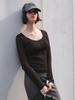 Sopeulleo Roda U-Neck T-Shirt_Black