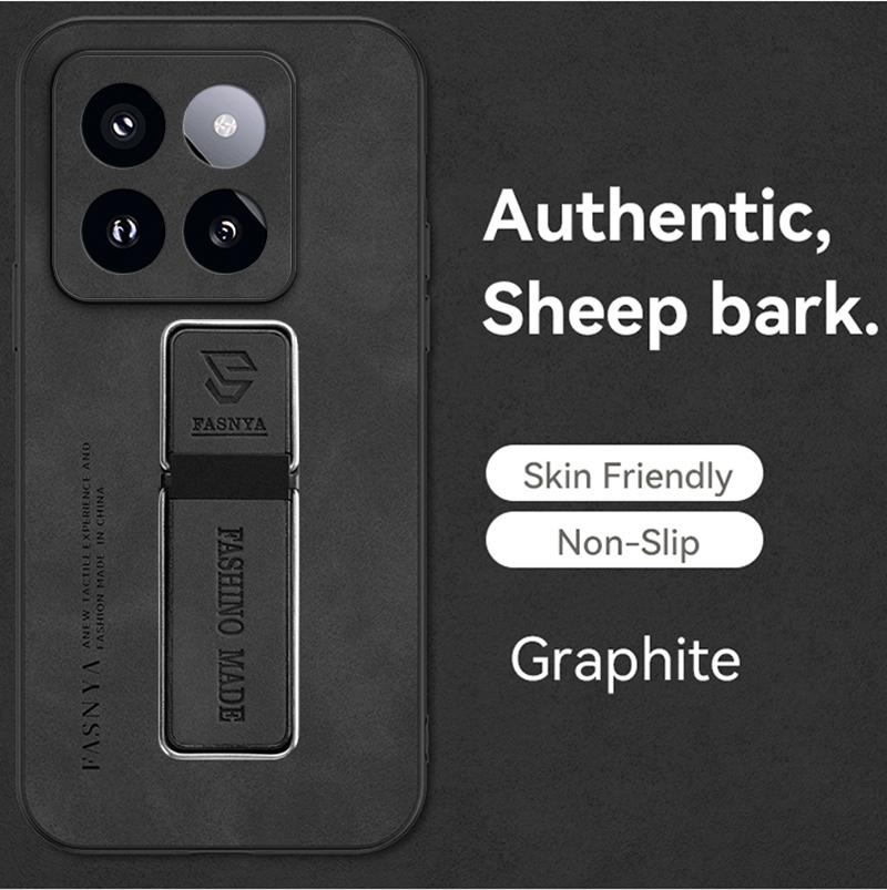 For Xiaomi 14 Pro Case Leather Car Magnetic Holder Phone Cases For Xiomi Xiaomy Mi14 Mi 14 14 Pro Silicone Shockproof Back Cover