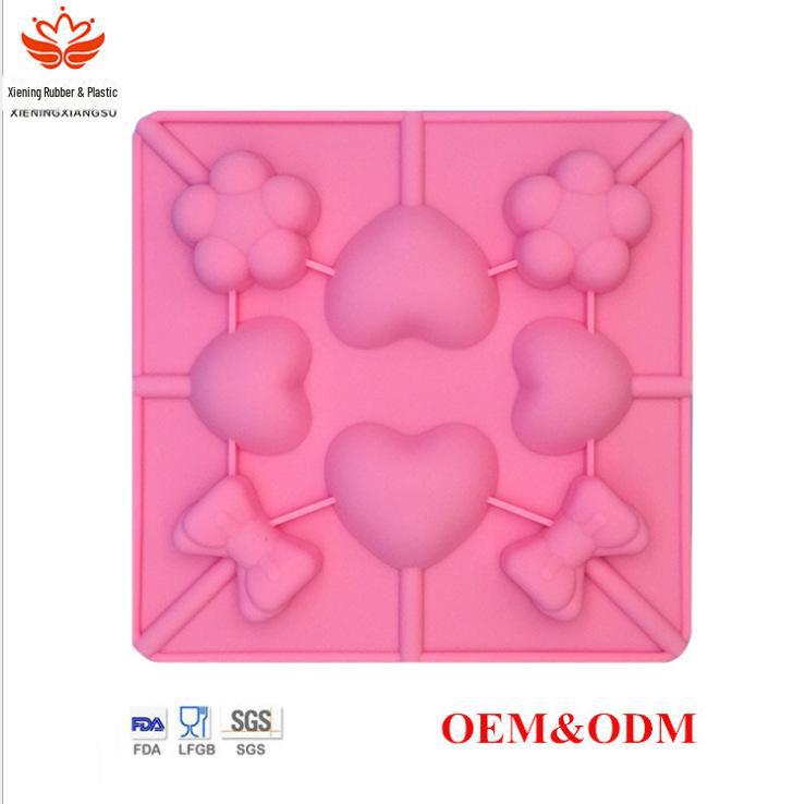 Silicone Lollipop Molds: Various Shapes, Oven-Safe for Small Lollipops and Cakes