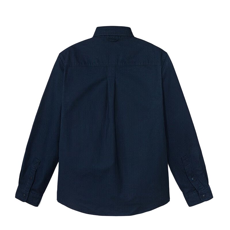 Timberland Outdoor Solid Color Loose Fit Button Long Sleeve Shirt Men shirts A44WT-433