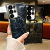S-Stalker Game Cool Plating Phone Case For Samsung Galaxy S24 S25 FE S26 Edge S23 Ultra S22 S21 Plus S20 Anti-Fall Airabag Cover