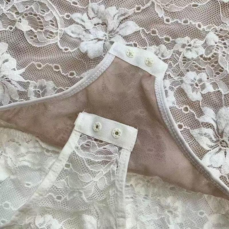 Sexy Lace Backless Sleeveless Slim Camisole Summer Women's Bodysuit