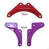 10 Pieces Step Ladder Reinforcement Fixing Sheet L Plate Brace Sturdy Premium Aluminum Alloy for