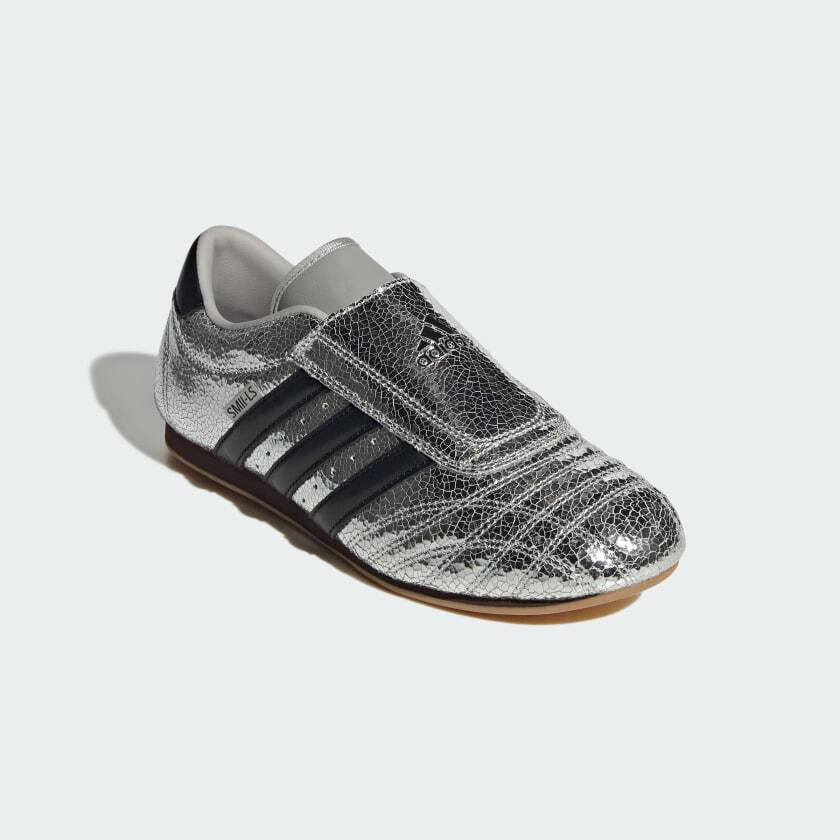 JH9664 adidas Originals Taekwondo Silver Metallic Core Black Gum (Women s) 5.5W