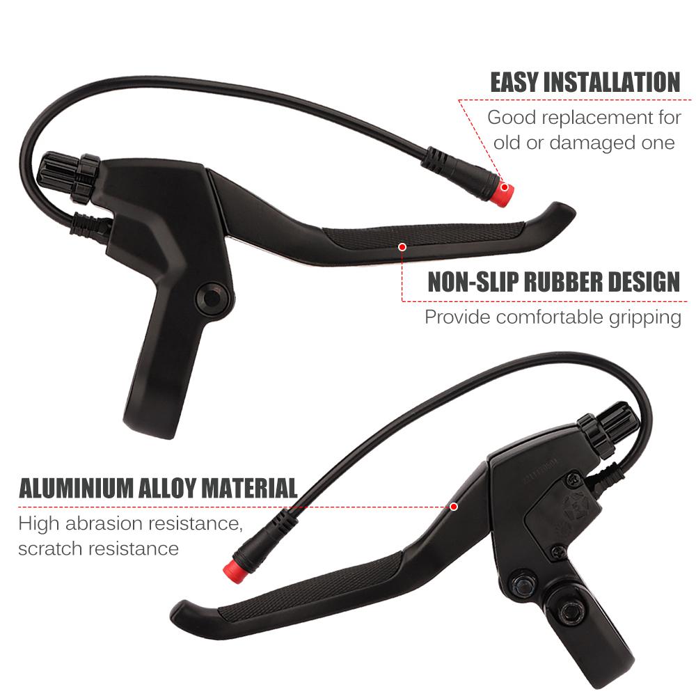 Electric Scooter Brake Lever, Aluminum Alloy Replacement Handles Brake for M4 Pro