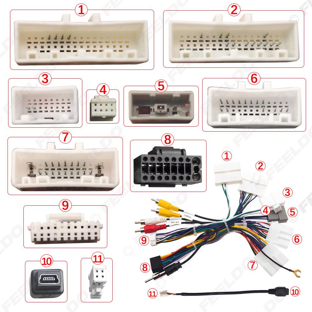 Nissan Juke Qashqai X-Trail Murano Navara Android Navigation Power Wire Box