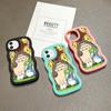 Big Wave Edge Miękki silikonowy materiał Macaron Etui na telefon Odporne na wstrząsy Ochronna gumowa obudowa do OPPO Reno Realme Infinix Tecno