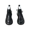 Thick-soled Fashion Versatile Fashion Boots Spring and Autumn New High-top Fried Street Round Head Lace-up Martin Boots