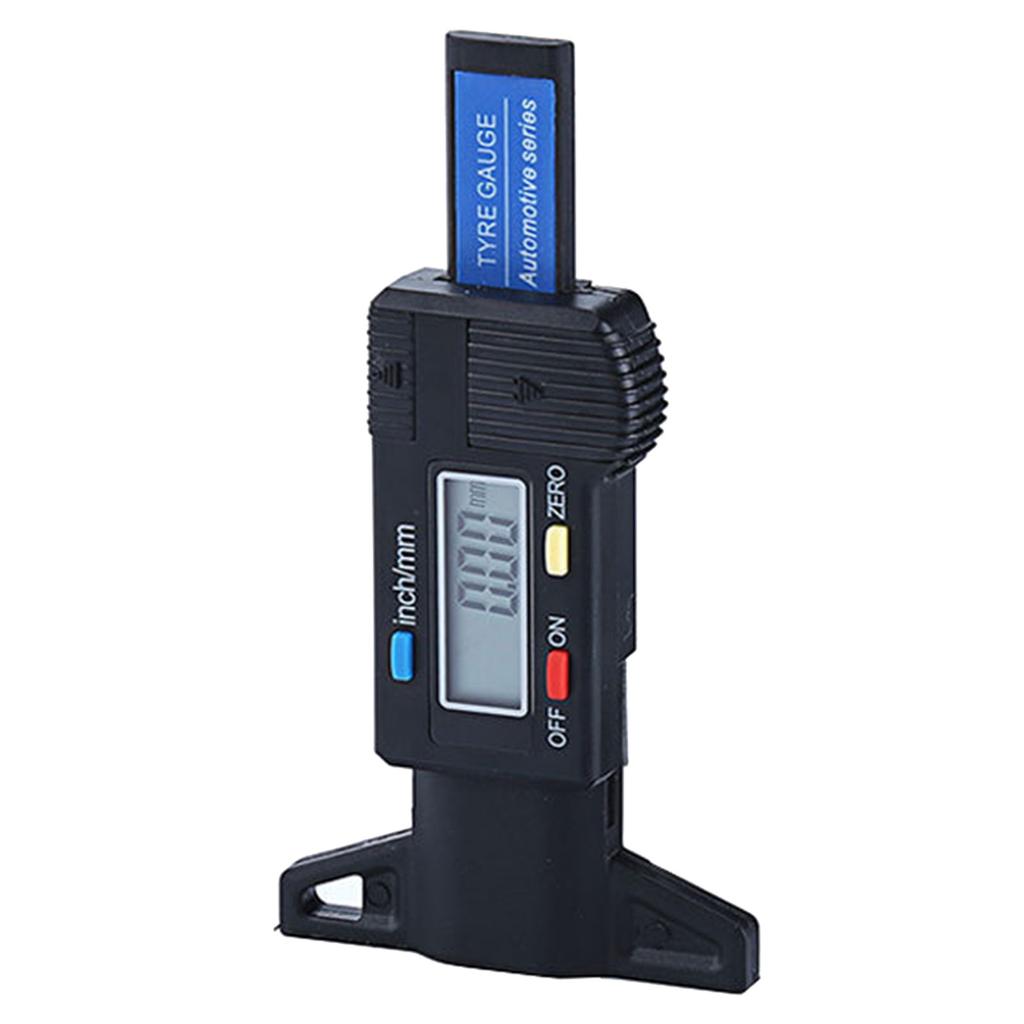 Digitales Profiltiefenmessgerät für Autoreifen, Reifendickenmessgerät, Autoreifenverschleißerkennung, Messwerkzeuge, Tiefenmessschieber
