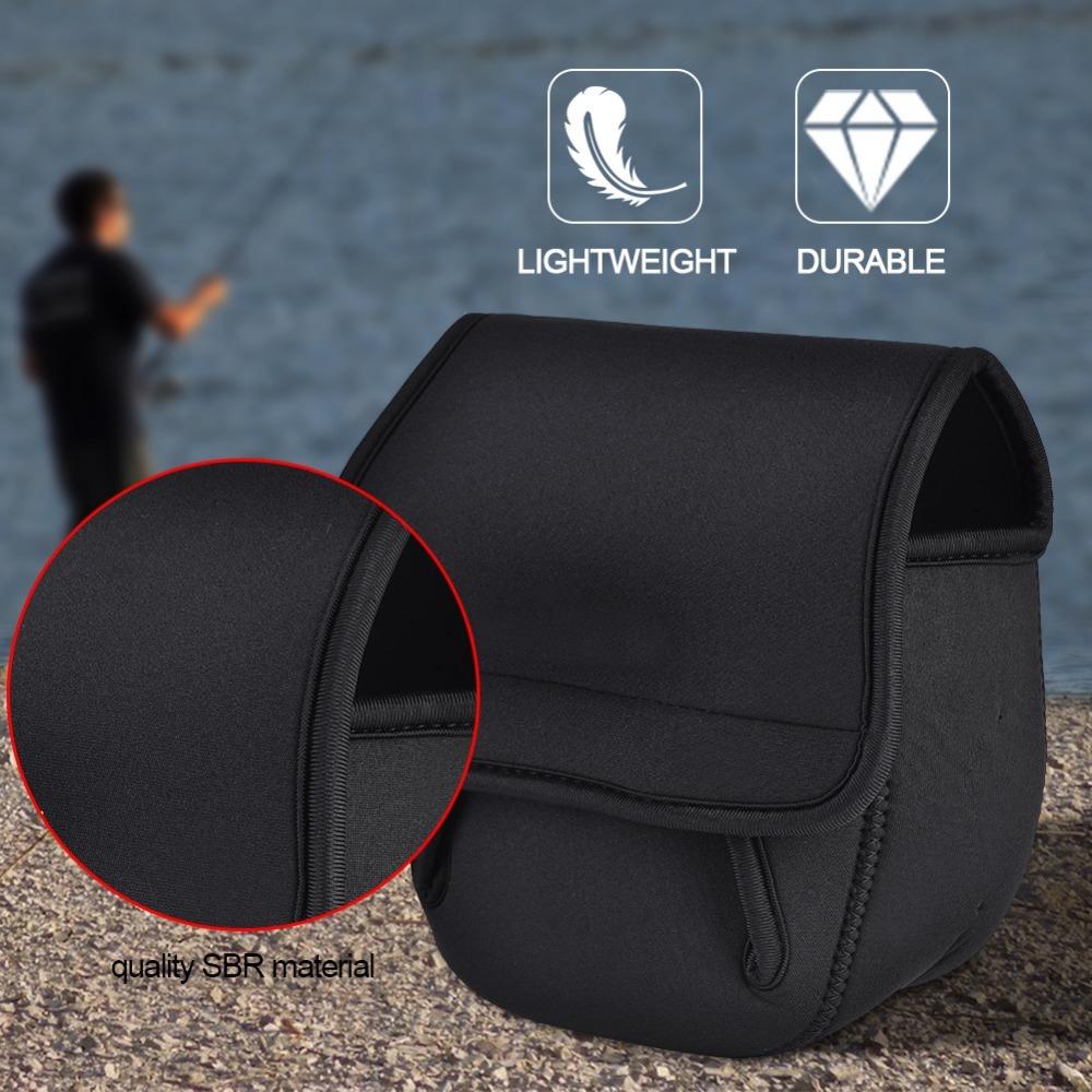 Waterproof Spinning Reel Cover Soft Fishing Protective Case Fishing Reel Cover  Outdoor Activities