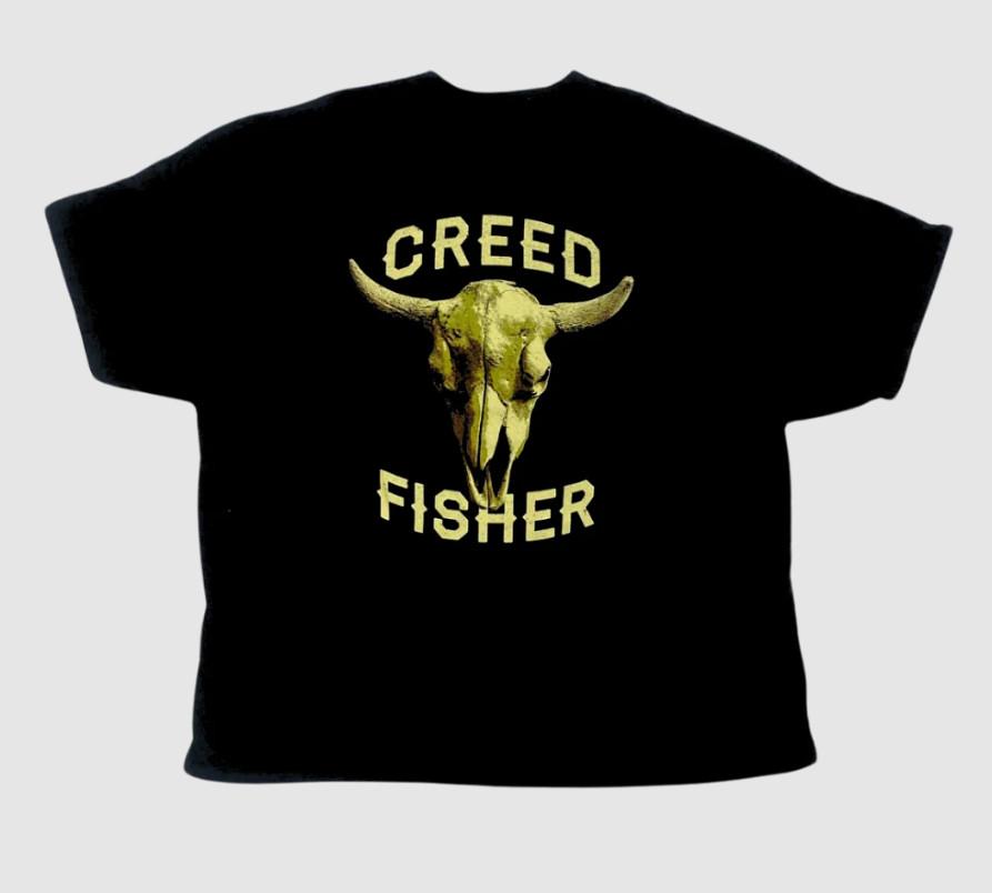 Vtg Creed Fisher Singer Tour Concert Cotton Black Full Size Unisex Shirt Unisex T-Shirt XXXL