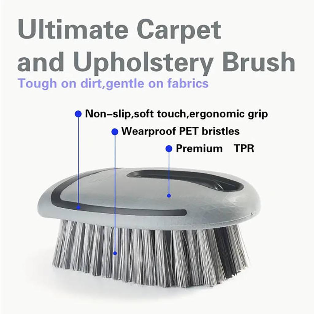 Cleaning Brush Household Hard Brush Plastic Small Brush Car Cleaning Brush Multifunctional Car Carpet Plastic Brush