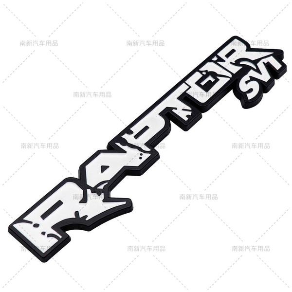2 adet/grup 3D Metal FORT RAPTOR SVT Araba Amblemi Oto Rozeti Arka Bagaj İsimliği Etiketleri Yan Çamurluk Çıkartması