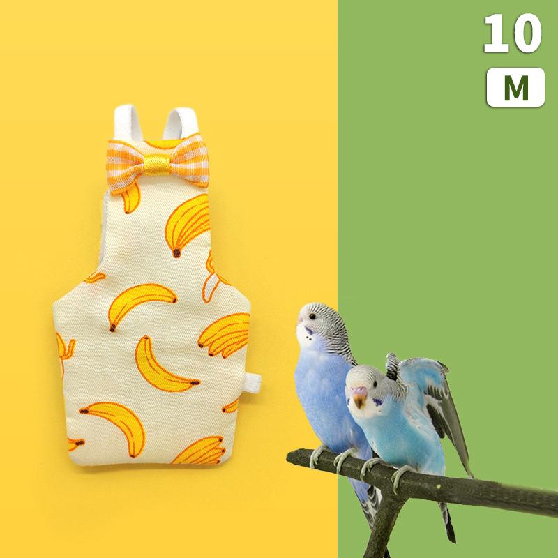 Pañal para Paloma Pañales Para Pájaros Ropa de Tela para Loro Pajarita Lavable Traje de Vuelo para Loro Transpirable Mantener a los Pájaros Limpios